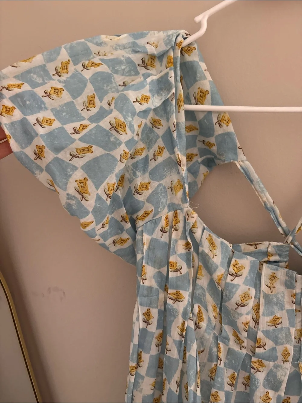 Free people | cotton, floral puff sleeve sundress